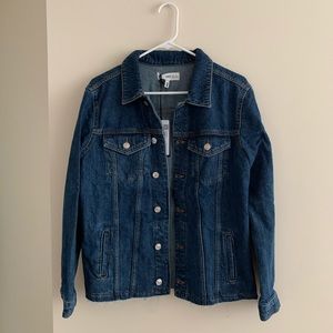 NWT Mango Denim Medium Wash Jean Jacket